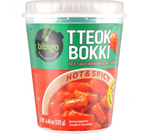 Токпокки Острый вкус (в чашке) 125г