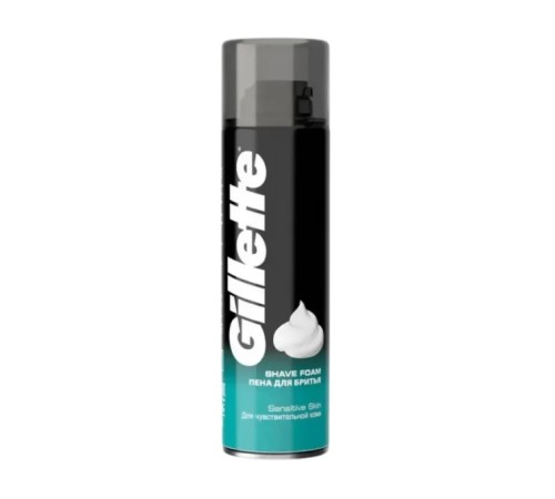 Пена д/бритья Gillette 200мл Sensitive Skin