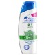 Шампунь Head&shoulders 2d1 Ментол 400мл