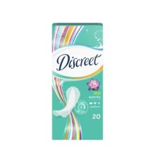 Discreet прокладки жен ежедн гигиенич 20шт Deo Water Lily multiform single/18