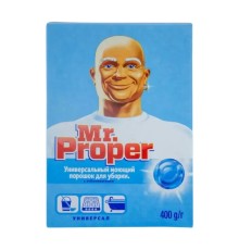 Чистящее средство mr.proper (mr.proper) 400г, с отбел. эффектом, универсал, порошок, ш/к 31685