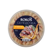 Пресерва сельди "Селедочка классическая" 180 гр ТМ "Rokos Fish"