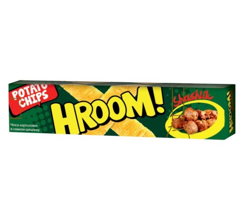Чипсы Hroom-Шашлык 40гр