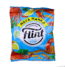 Сухарики ТМ "Flint"  "Краб" 100гр