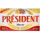 Масло сливочное Lactalis President несоленое 82% 400г