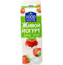 Food Master/Йогур клубника 2% 0,9гр