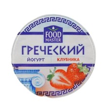 Йогурт греческий с фрук/клубника 7.2% 130гр