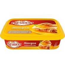Сыр плавленый Lactalis President маасдам мдж 45% 200г ванночка