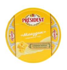 Сыр плавленный "Маасдам" 400 гр 45%