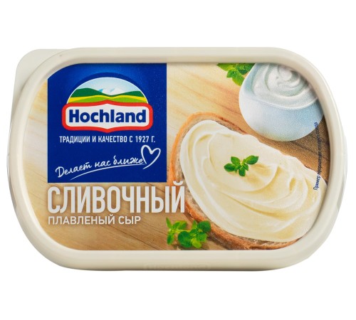 Сыр плавленый Hochland сливочный 200г пл/в Россия