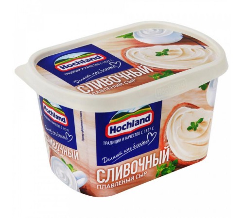 Сыр плавленый Hochland сливочный 400г пл/в Россия