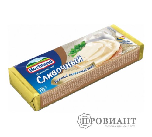 Сыр плавленый Hochland сливочный 100г фольга Россия