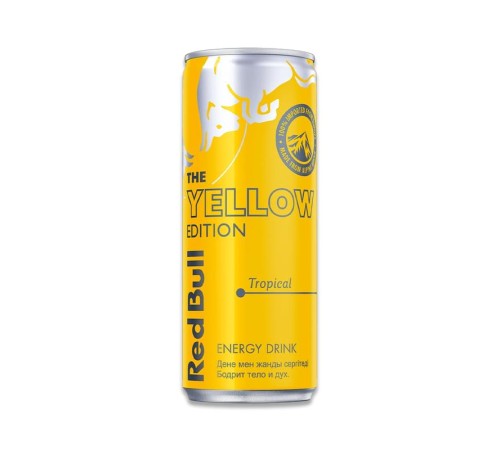 Red Bull Yellow ж/б 250мл