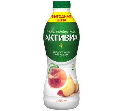 ДК Активиа питьевой йогурт Персик 690гр