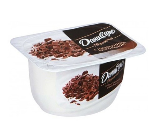 Десерт Danone danissimo творожный с шоколадной крошкой 6.1% 130г пл/ст