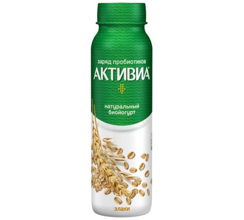 ДК Активиа питьевой йогурт- Злаки 270гр