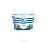 Сметана Простоквашино 15% 180г