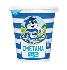 Сметана простоквашино 300 г 15%