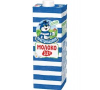 Молоко Простоквашино ультрапаст. мдж 3.2% 0.95-1л